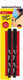 Eberhard faber tattoo stiften - 2 stuks - zwart - met sjablonen - ef-559597
