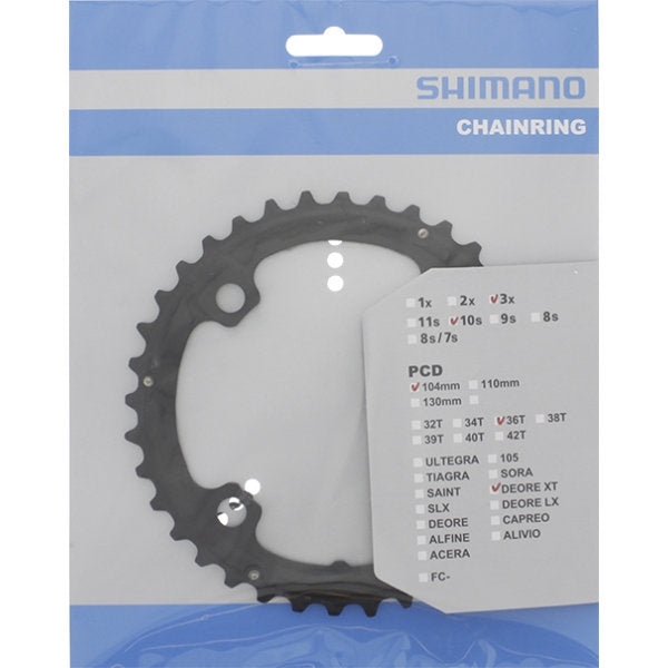 Kettingblad 36T Shimano Deore XT FC-T781 36T-AL