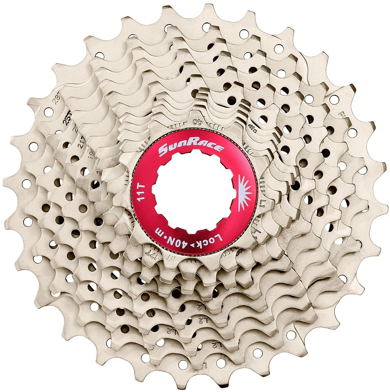 Sunrace cassette 11 speed 11-25 csrx1 silver