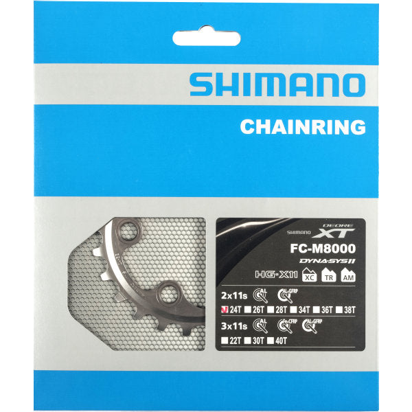 Shimano chainring Deore XT 11V 28T Y1RL28000 M8000