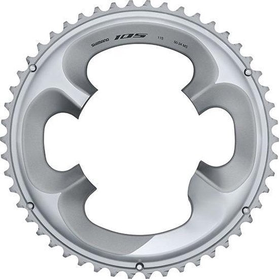 Chainring 50T Shimano 105 FC-R7000 - silver