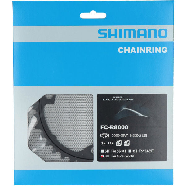 Shimano chainring Ultegra 11V 36T Y1W836000 FC-R8000