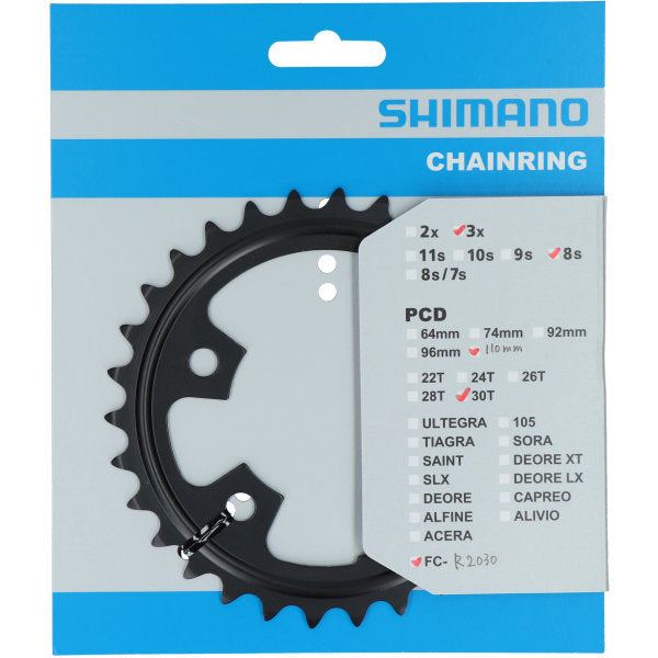 Chainring 30T Shimano Claris FC-R2030 - 7/8 speed