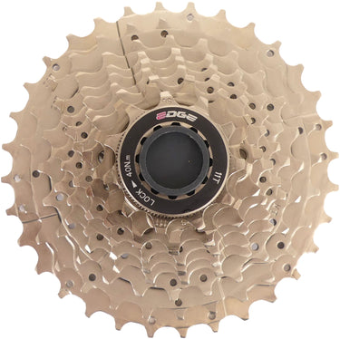 Edge cassette 9 speed cs-m5009 11-32t - zilver