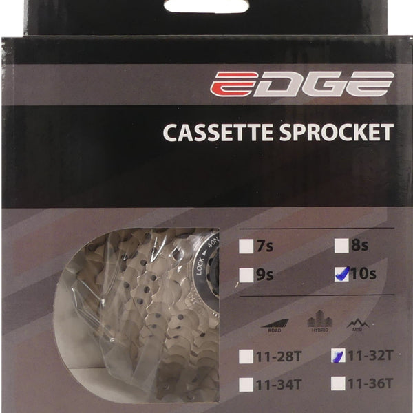 Cassette 10 speed Edge CSM6010 11-32T - silver