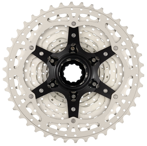 Cassette 10 speed Sunrace CSMS3 11-46T - metallic silver