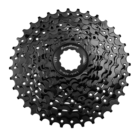 Cassette 9 speed Sunrace CSM98 11-36T - zwart