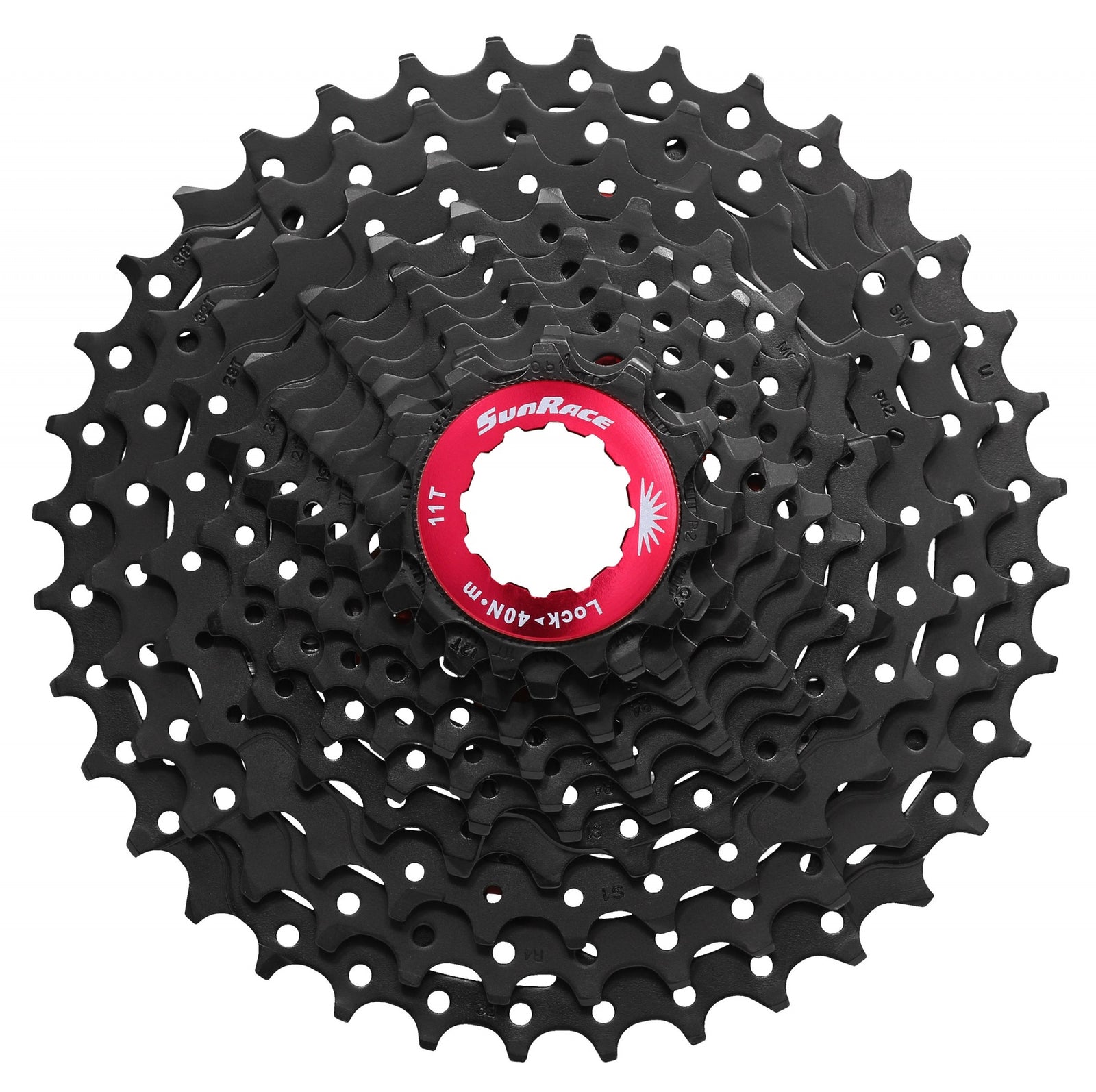 cassette Csrx1 11S 11-28T steel black/red