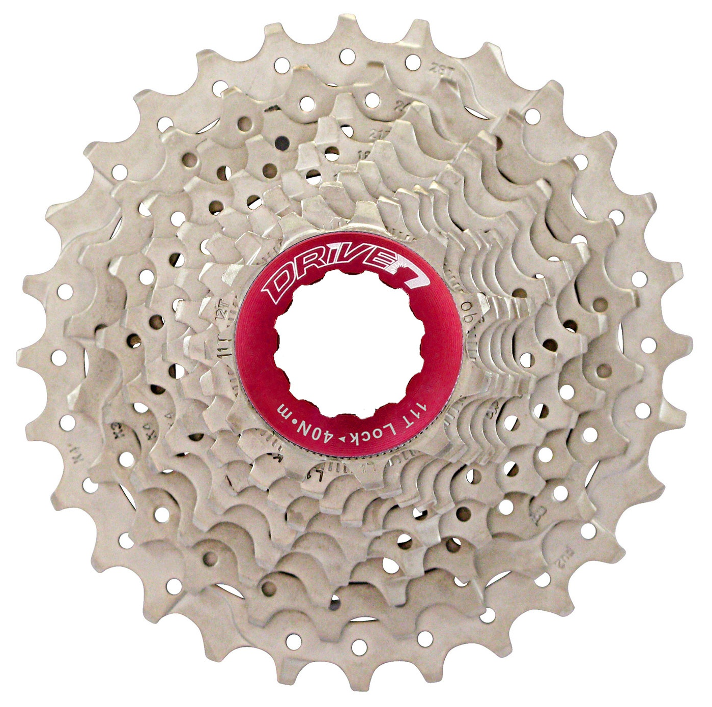 Sunrace cassette 10 speed 11-25 csrxo silver