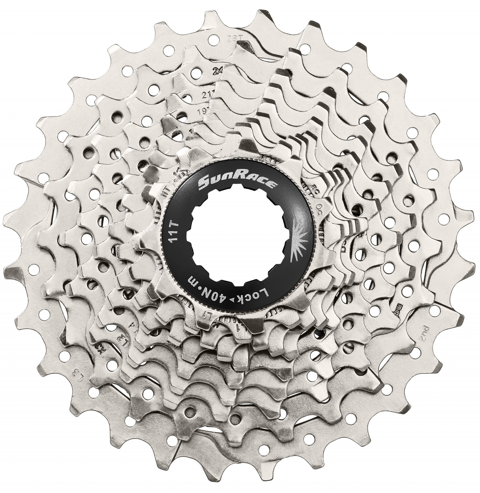 SunRace cassette 10V 11-32 CSRS0 metallic silver