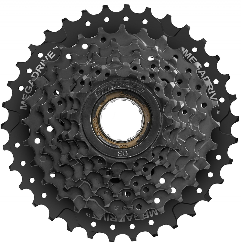 Load image into Gallery viewer, Sunrace freewheel 7 speed mfm300 14-34t - zwart
