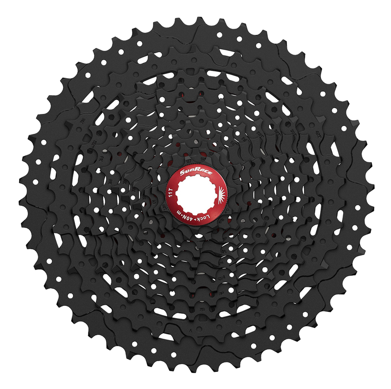 Load image into Gallery viewer, SunRace cassette 11V 11-51 CSMX80 zwart
