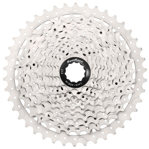 SunRace cassette 10V 11-42 CSMS3 metallic silver