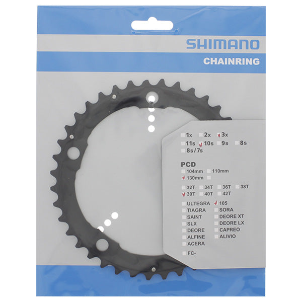 Chainring 39T Shimano 105 FC-5703 - black