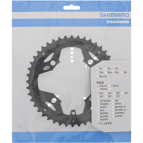 chainring Acera FC-M391 44T 104 mm black