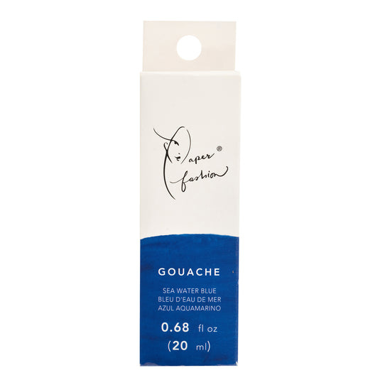 American crafts • paper fashion gouache verf 20ml seawater blue