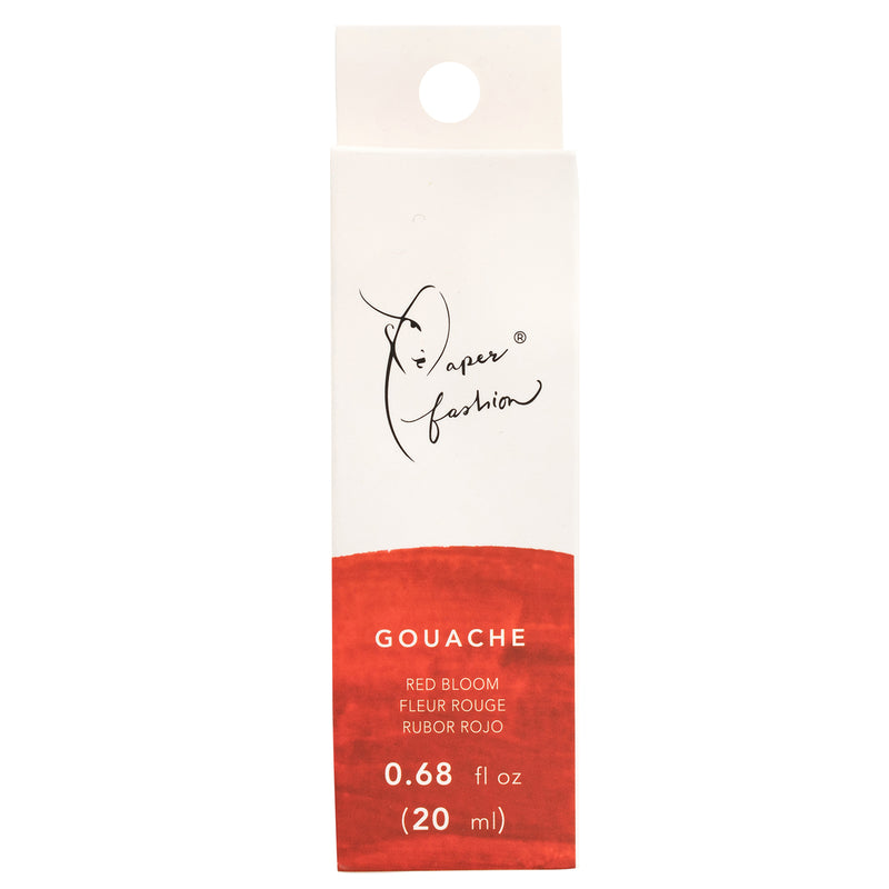 Load image into Gallery viewer, American crafts • paper fashion gouache verf 20ml red bloom
