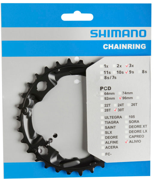 Shimano chainring Alivio 96mm FCN4000 30T