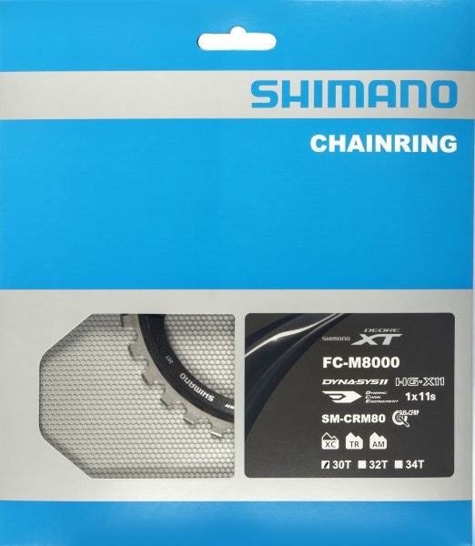 Shimano chainring Deore XT 11V 30T ISMCRM81A0 M8000-1
