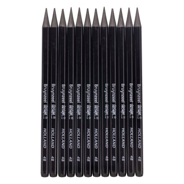 Bruynzeel design grafietstift 4b - 12st.