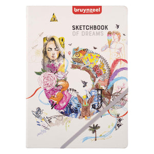 Bruynzeel creatives schets notitieboek a4 140 g m 80 vellen