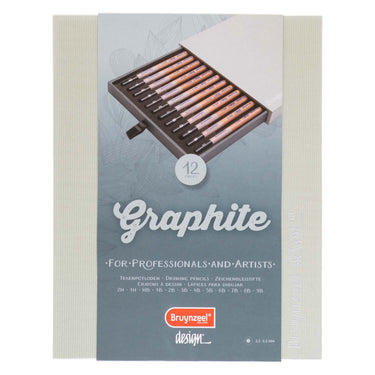 Bruynzeel design graphite box 12 stuks