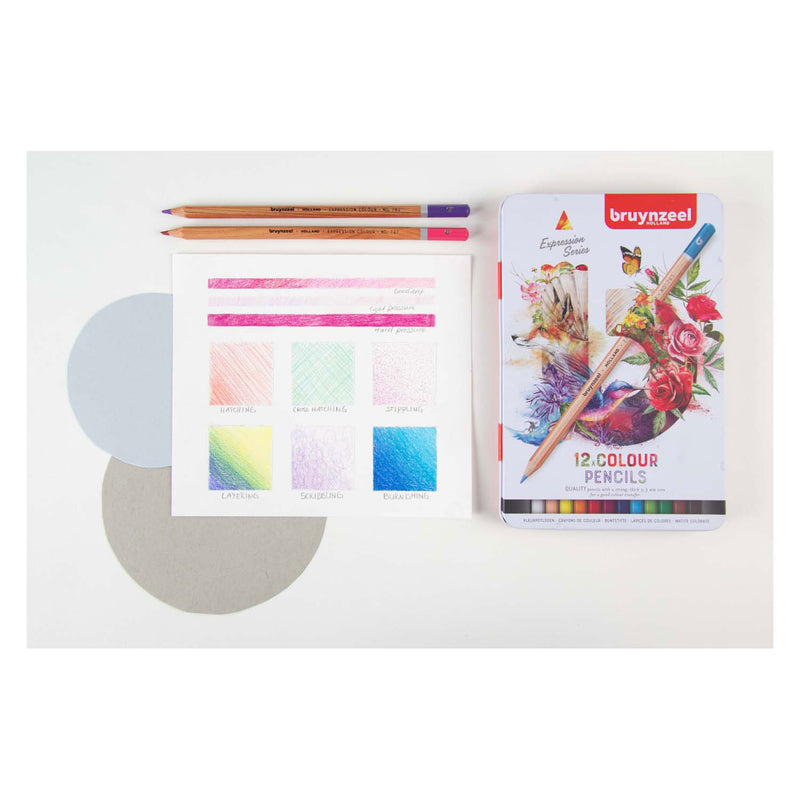 Load image into Gallery viewer, Bruynzeel expression kleurpotloden blik 12
