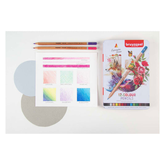 Bruynzeel expression kleurpotloden blik 12