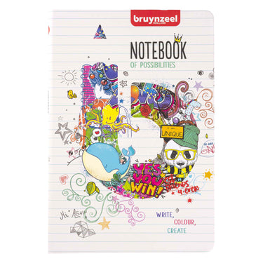 Bruynzeel notitieboek a5 80 g m 160 pagina's