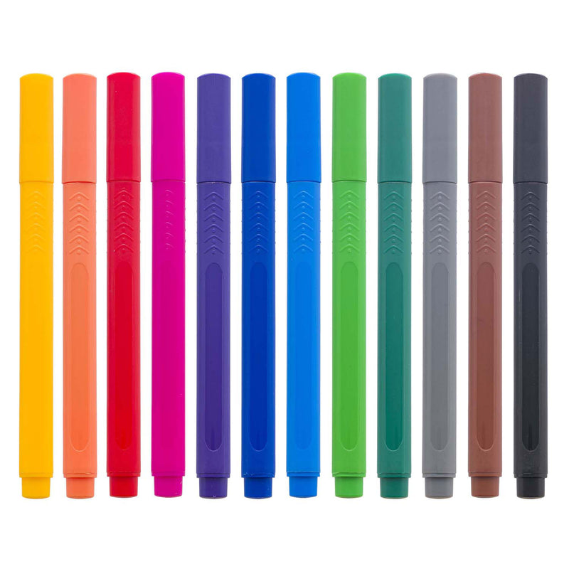 Load image into Gallery viewer, Bruynzeel fineliner mini set 12 kleuren
