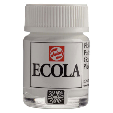 Bruynzeel ecola plakkaatverf fles 16ml wit 100
