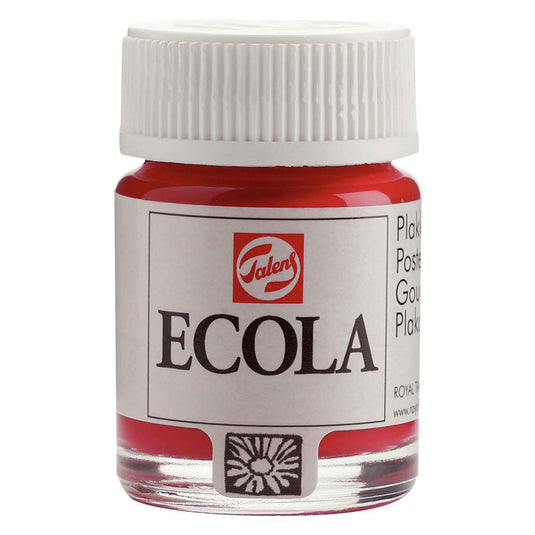 Bruynzeel ecola plakkaatverf fles 16ml karmijn 318