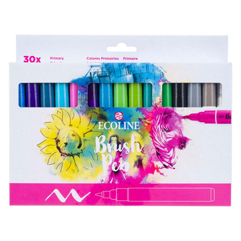 Load image into Gallery viewer, Ecoline brush pen set primair | 30 colours
