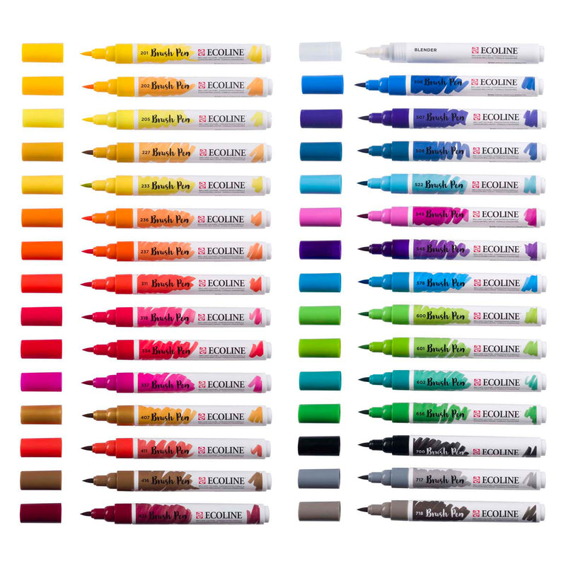 Load image into Gallery viewer, Ecoline brush pen set primair | 30 colours

