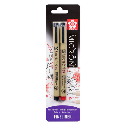 Sakura • pigma micron 05 0,45mm 2stuks