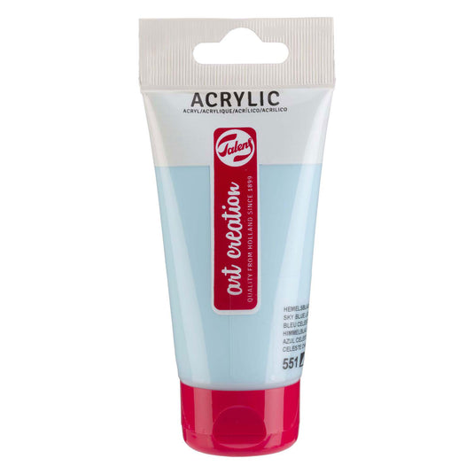 Talens art creation acrylverf tube 75ml hemelsblauw licht