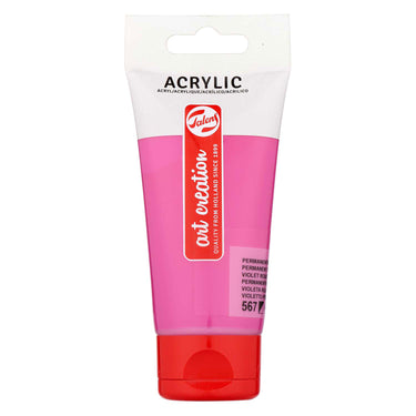 Talens art creation acrylverf tube 75ml permanentroodviolet