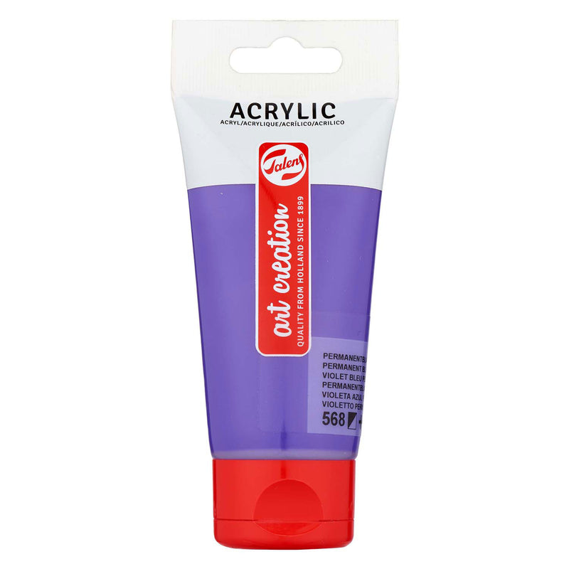 Load image into Gallery viewer, Talens art creation acrylverf tube 75ml permanentblauwviolt
