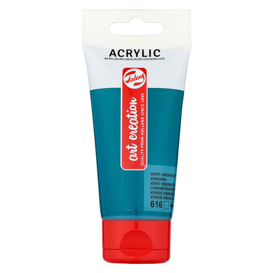 Talens art creation acrylverf tube 75ml vert meraude 616