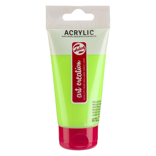 Talens art creation acrylverf tube 75ml reflexgroen 672