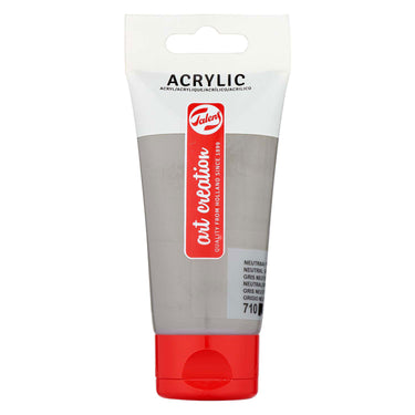 Talens art creation acrylverf tube 75ml neutraalgrijs 710