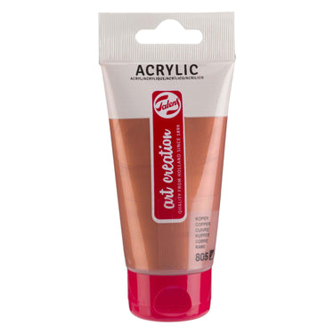 Talens art creation acrylverf tube 75ml koper 805