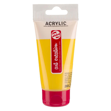 Talens art creation acrylverf tube 75ml azogeel middel 269