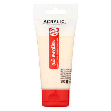 Talens art creation acrylverf tube 75ml napelsgeel rd licht