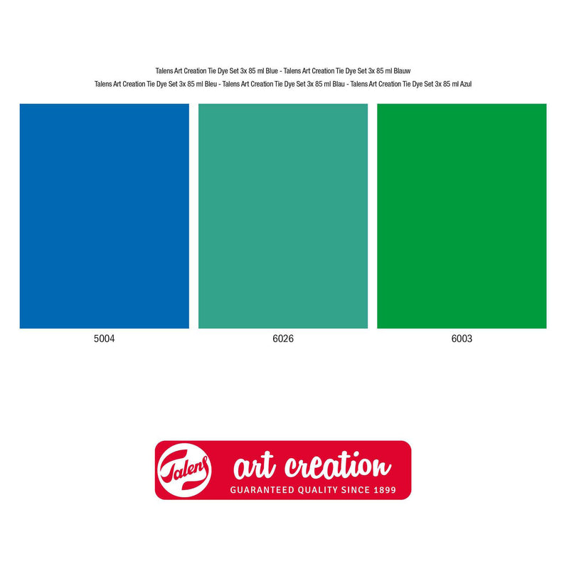 Load image into Gallery viewer, Talens art creation tie-dye set blauw, 3x85ml
