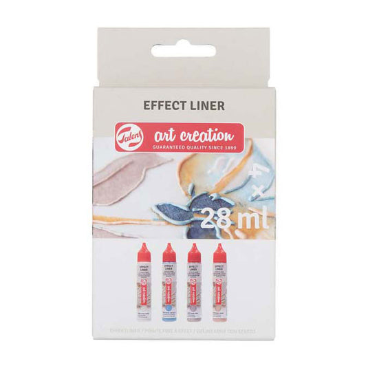 Talens art creation effektliner set 4x28ml specialtiesparel