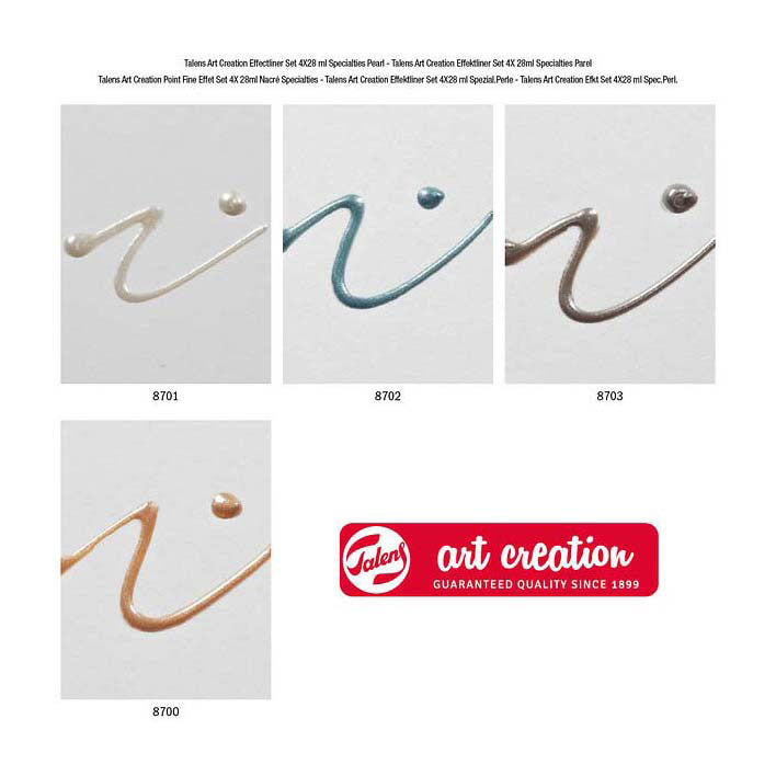 Load image into Gallery viewer, Talens art creation effektliner set 4x28ml specialtiesparel
