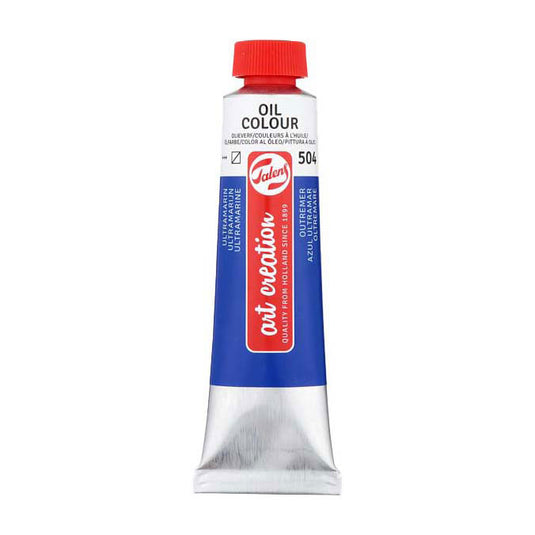 Talens art creation olieverf tube 40ml ultramarijn 504