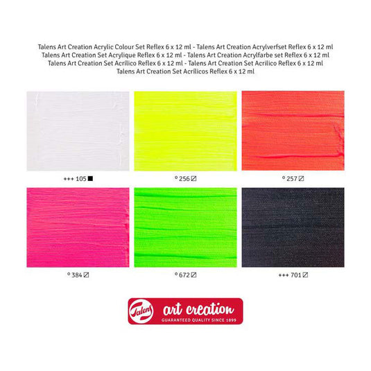Talens art creation acrylverf set reflex, 6x12ml