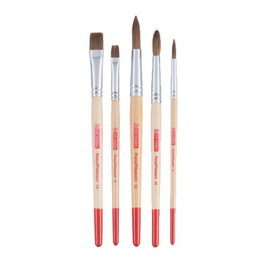 Talens art creation aquarelpenselenset v 5 - pony polyester